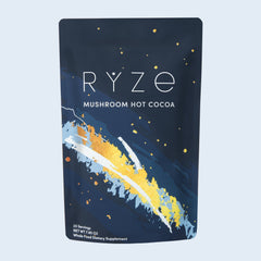 RYZE hot cocoa mushroom drink recipe